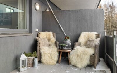terrasse hivernale
