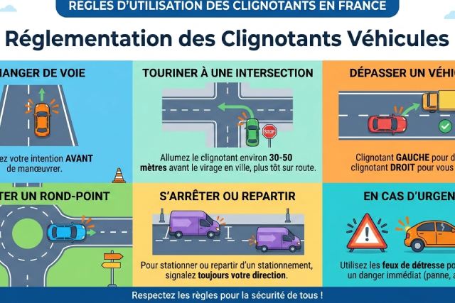 Clignotants Véhicules