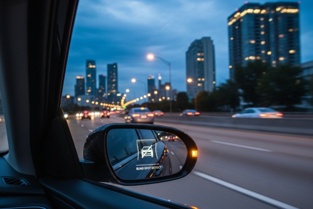 détecteur d'angle mort